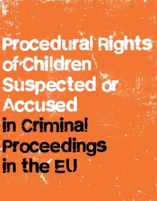 Procedural Rights Of Children Suspected Or Accused in Criminal ...